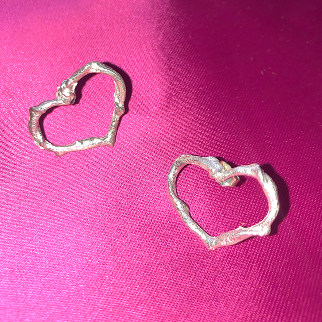 Aros corazón de la guarda
