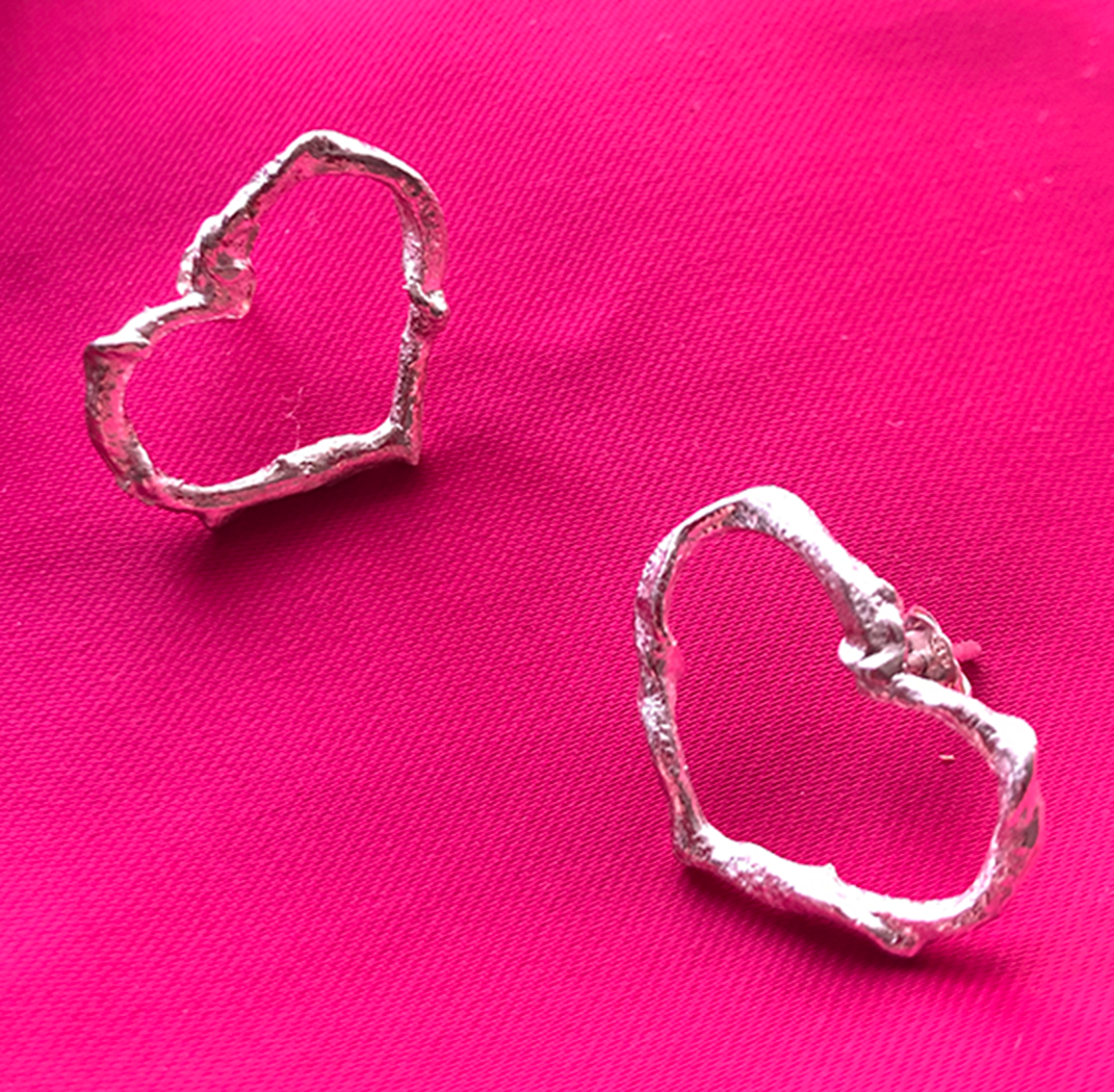 Aros corazón de la guarda