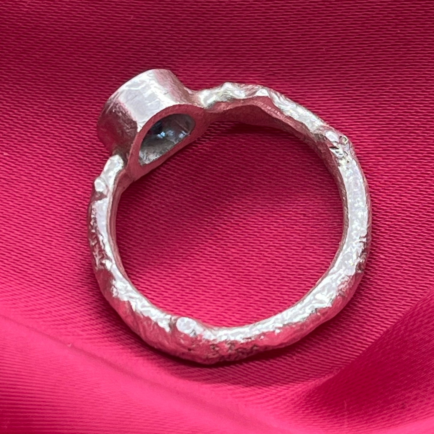 Anillo Fanzy Topacio london blue (a pedido)
