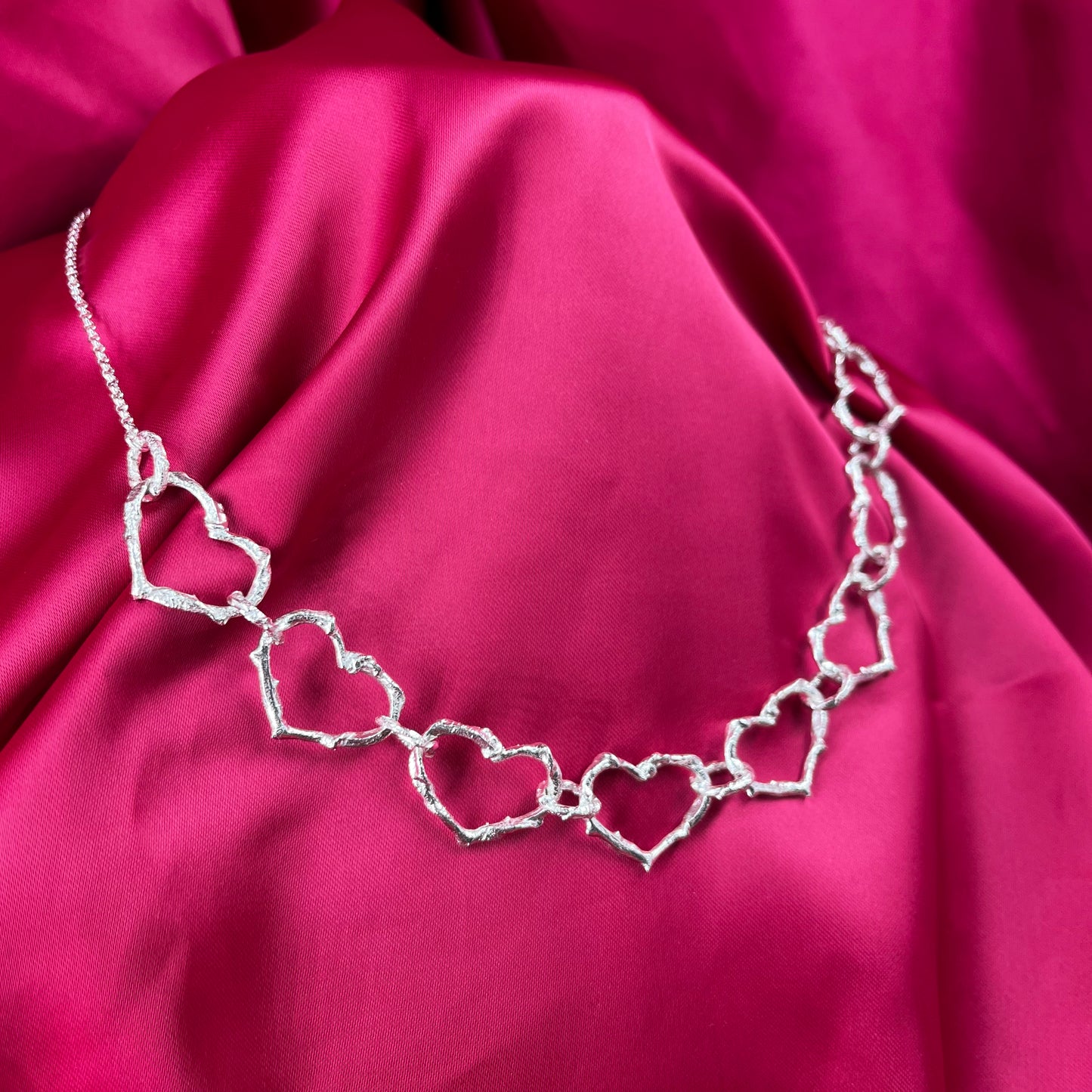 Cadena corazón kiut (a pedido)