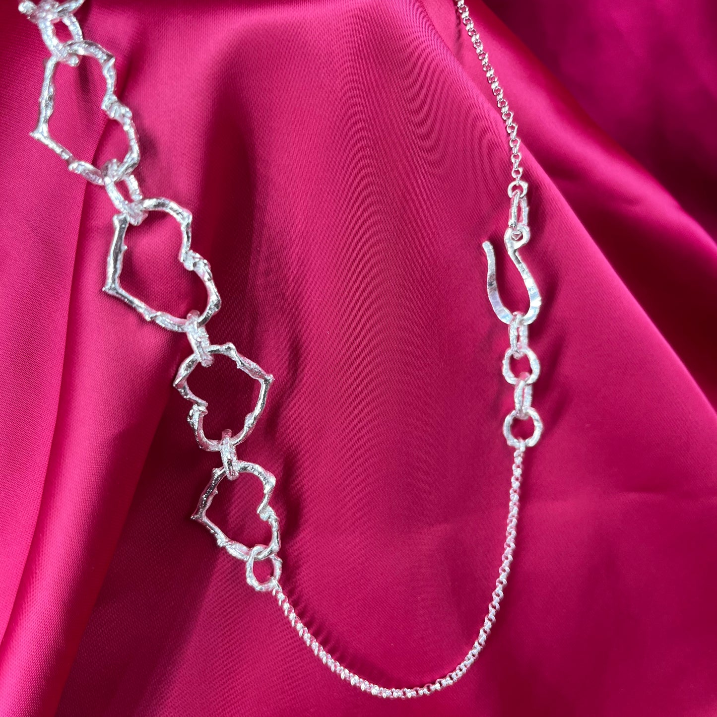 Cadena corazón kiut (a pedido)