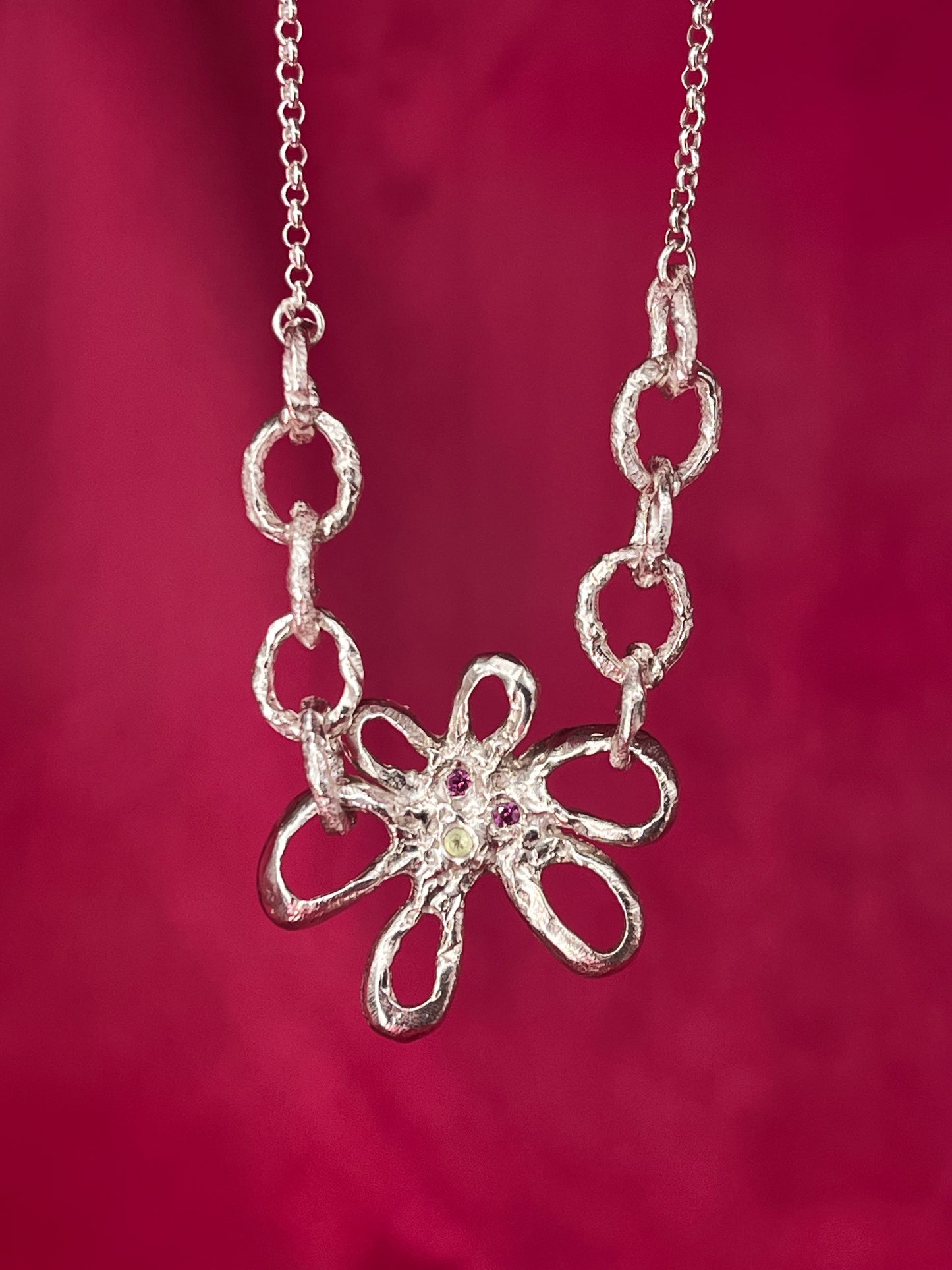 Collar floralis kiut (a pedido)