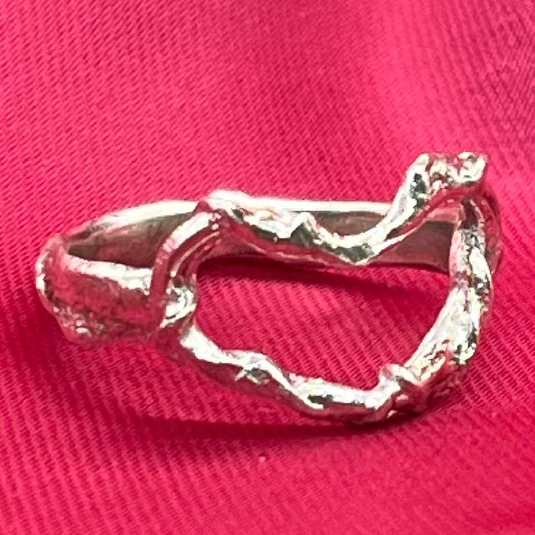 Anillo corazón de la guarda