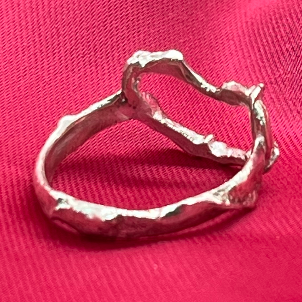 Anillo corazón de la guarda
