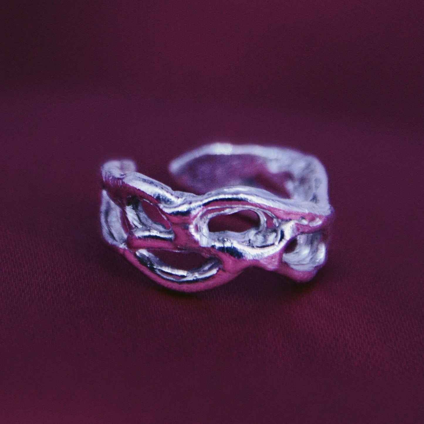 Earcuff marmolado