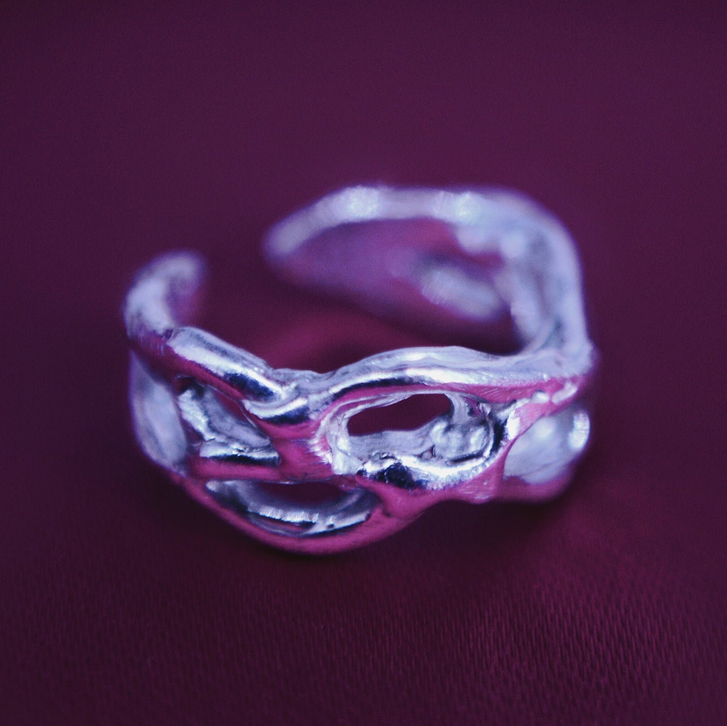 Earcuff marmolado