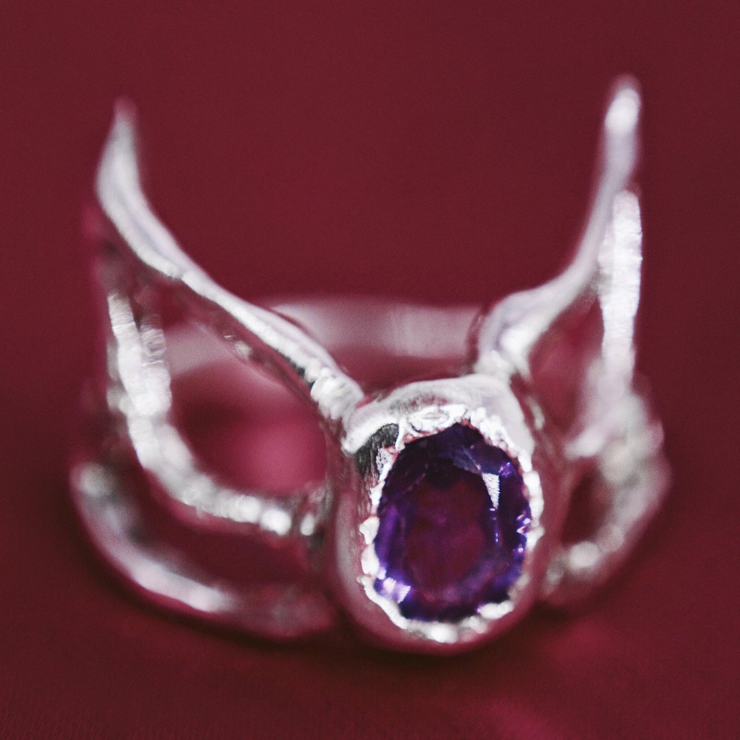 Anillo Tiara (amatista)