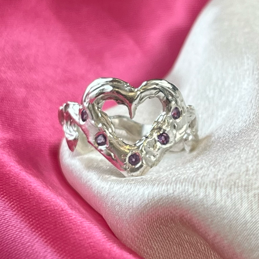 Anillo queen amatista