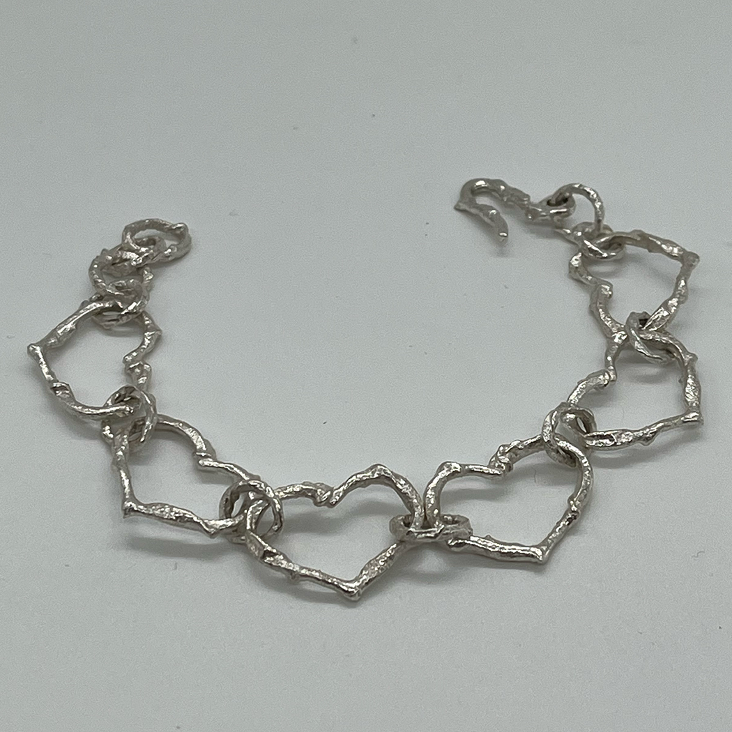 Pulsera corazón (a pedido)