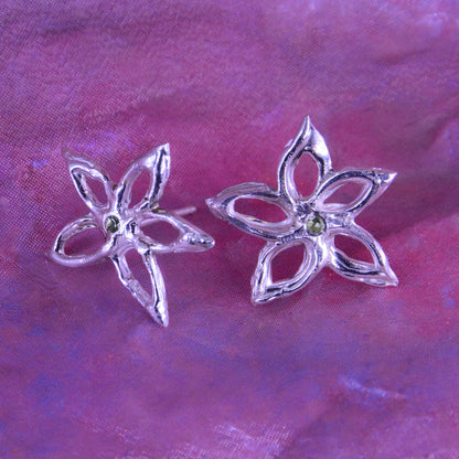 Aros lyrae con piedra (a pedido)