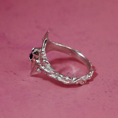 Anillo Nargylia II Zafiro