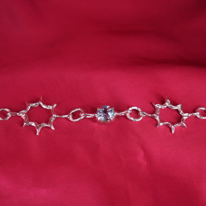 Choker Auretil con topacio