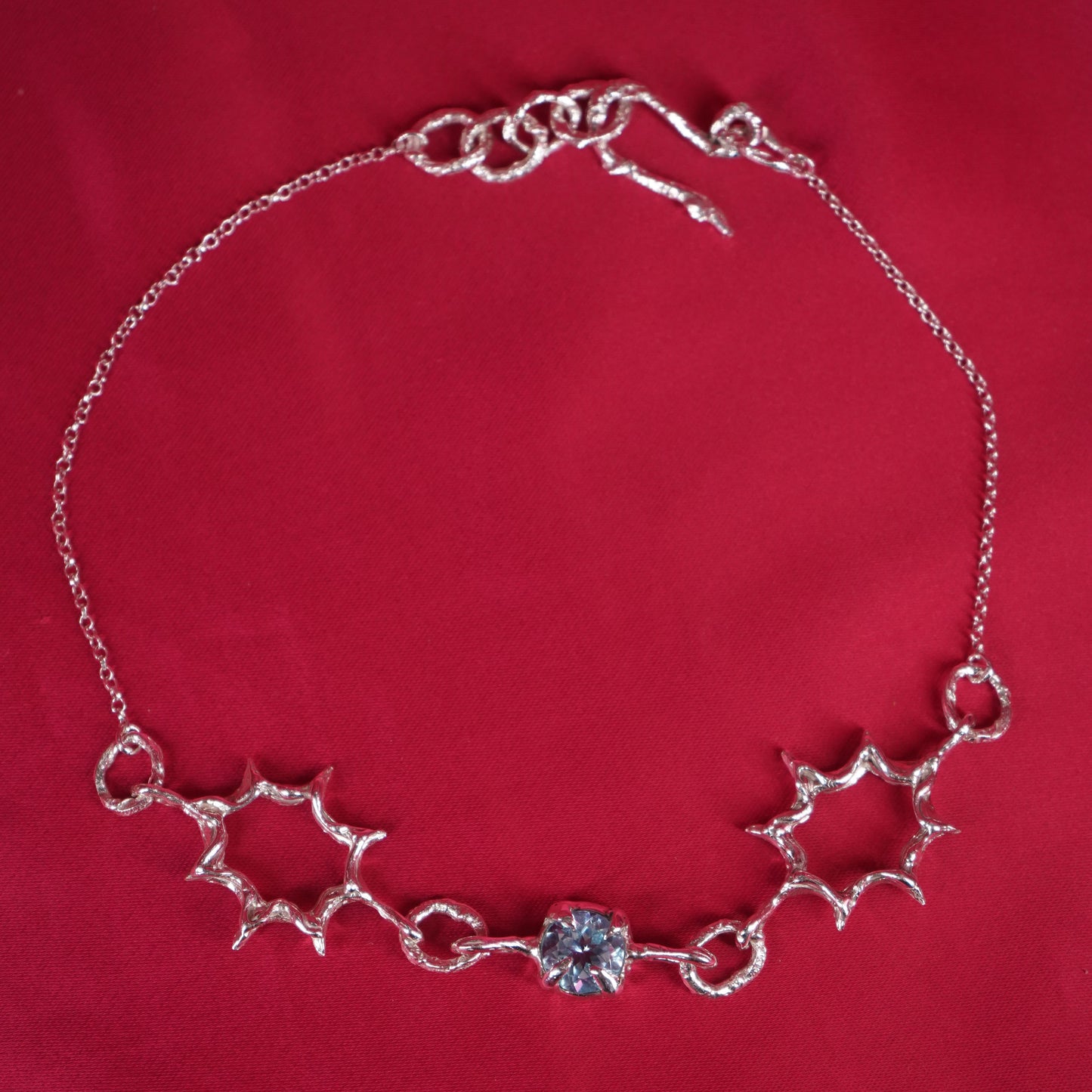 Choker Auretil con topacio