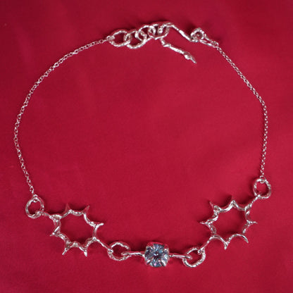 Choker Auretil con topacio