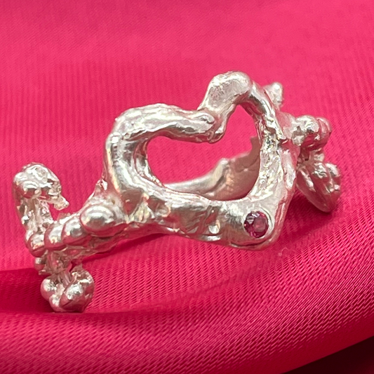 Anillo princess (a pedido)